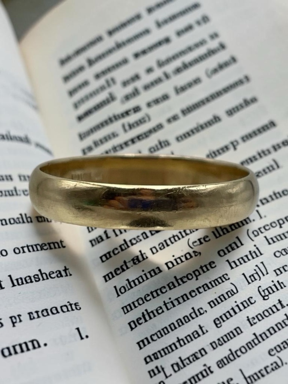 Frederick Goldman 10K Yellow Gold Band Ring Size 11.25 2.91g